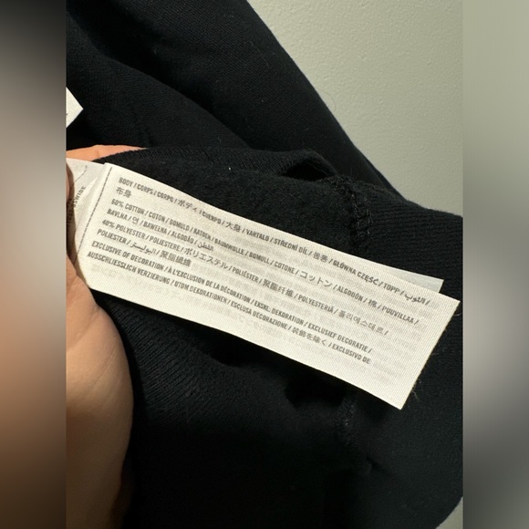 NWOT Abercrombie and Fitch Soft A&F Collection Black High Neck Sweater Size XL - Picture 3 of 3